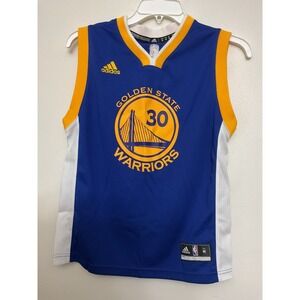 Adidas Golden State Warriors Jersey NBA Basketball Sleeveless Youth M